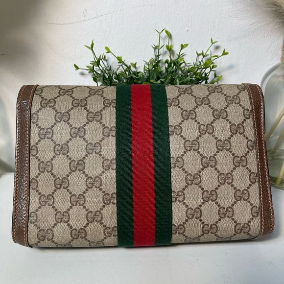 💕GUCCI  Sherry line Vintage Clutch Bag💕 - Picture 3 of 16